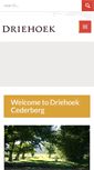 Mobile Screenshot of cederberg-accommodation.co.za